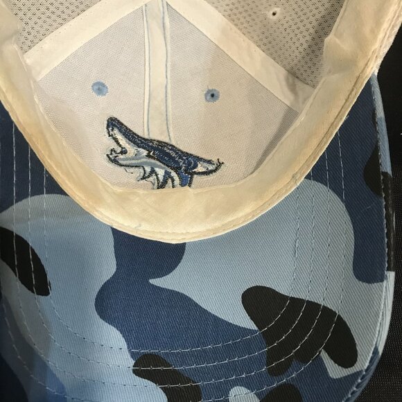 Dodge Coyotes Camo Blue & White Adjustable Cap - Picture 5 of 8